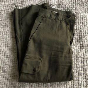 Cropped Cargo Wide Leg Pant